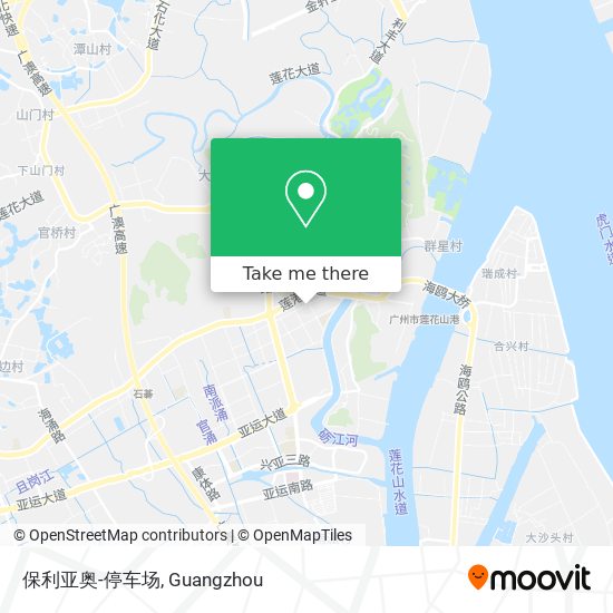 保利亚奥-停车场 map