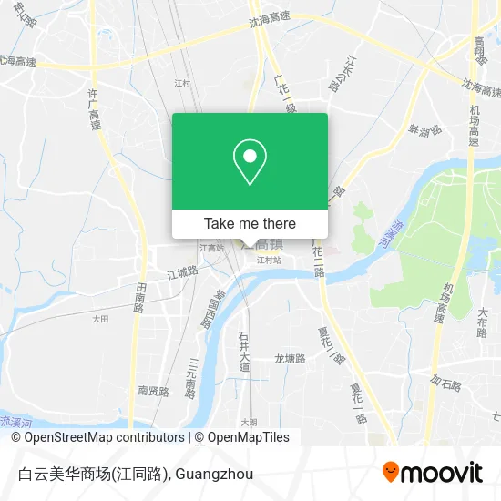 白云美华商场(江同路) map