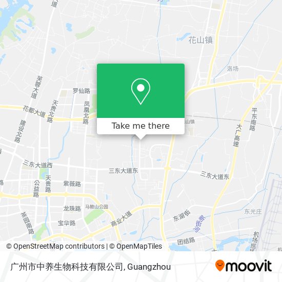 广州市中养生物科技有限公司 map