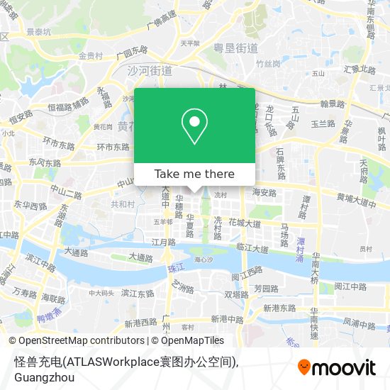 怪兽充电(ATLASWorkplace寰图办公空间) map