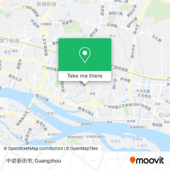 中碧新街市 map