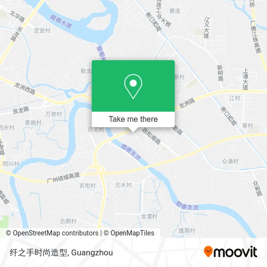 纤之手时尚造型 map