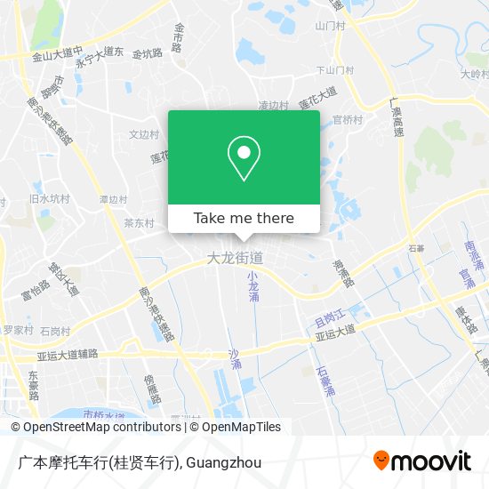 广本摩托车行(桂贤车行) map