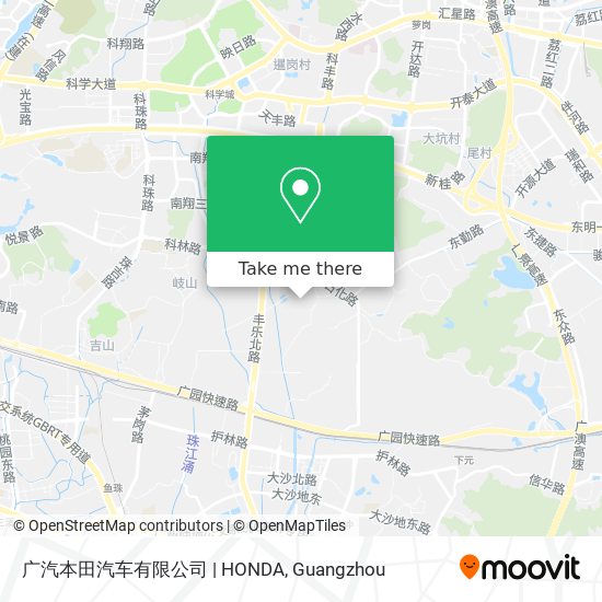 广汽本田汽车有限公司 | HONDA map
