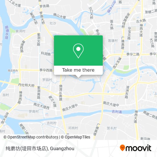 纯磨坊(堤田市场店) map