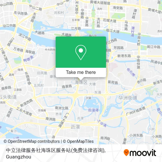 中立法律服务社海珠区服务站(免费法律咨询) map