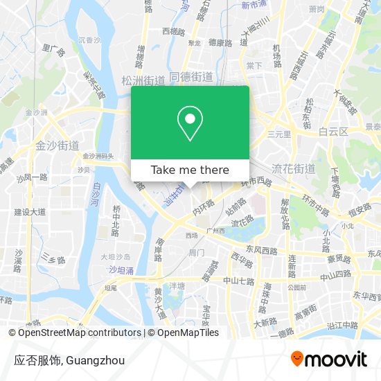 应否服饰 map
