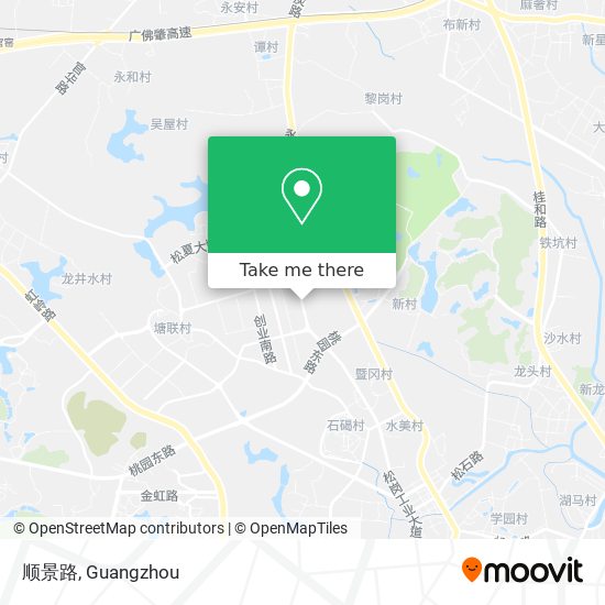 顺景路 map