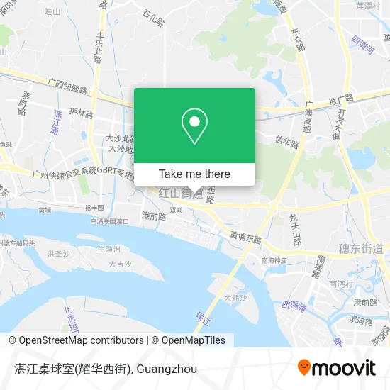 湛江桌球室(耀华西街) map