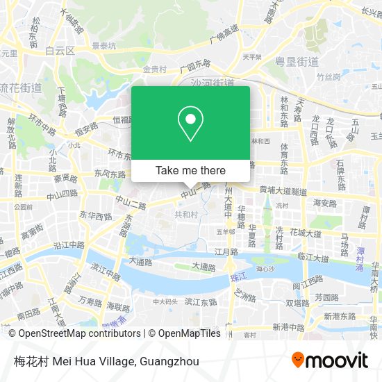 梅花村 Mei Hua Village map