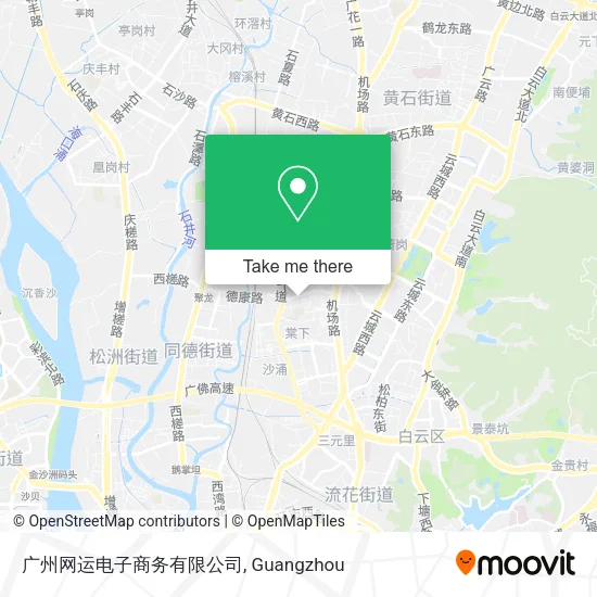 广州网运电子商务有限公司 map
