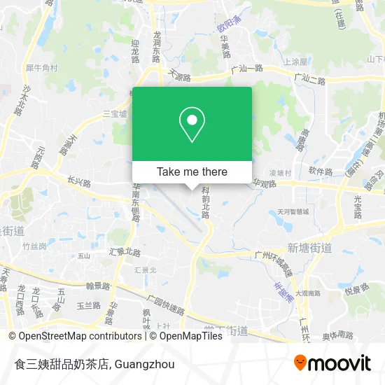 食三姨甜品奶茶店 map