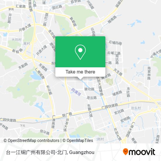 台一江铜广州有限公司-北门 map