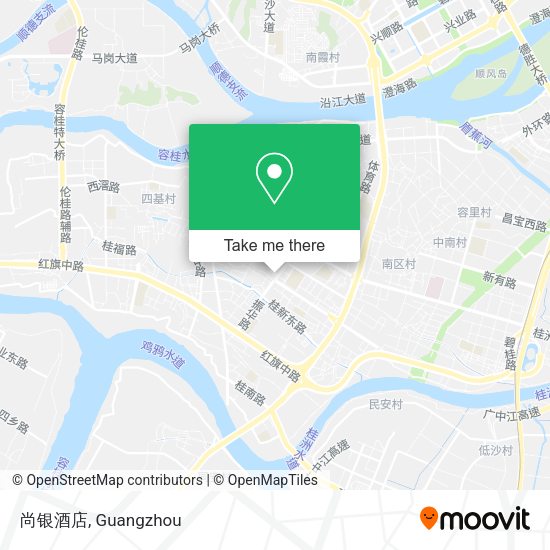 尚银酒店 map