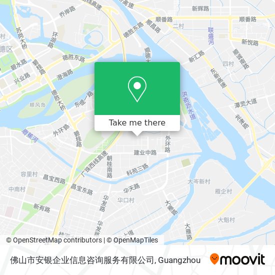 佛山市安银企业信息咨询服务有限公司 map