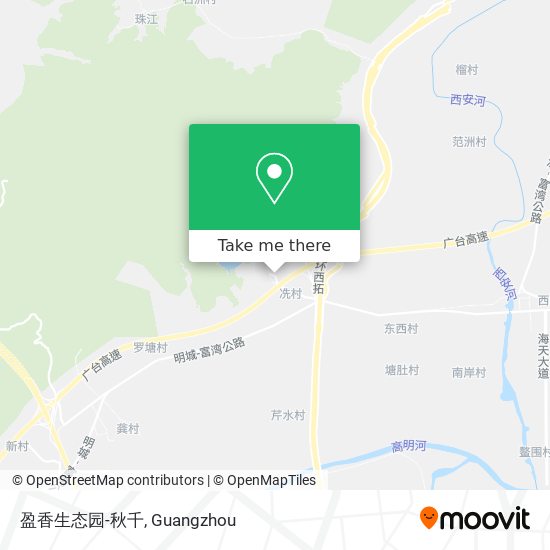 盈香生态园-秋千 map