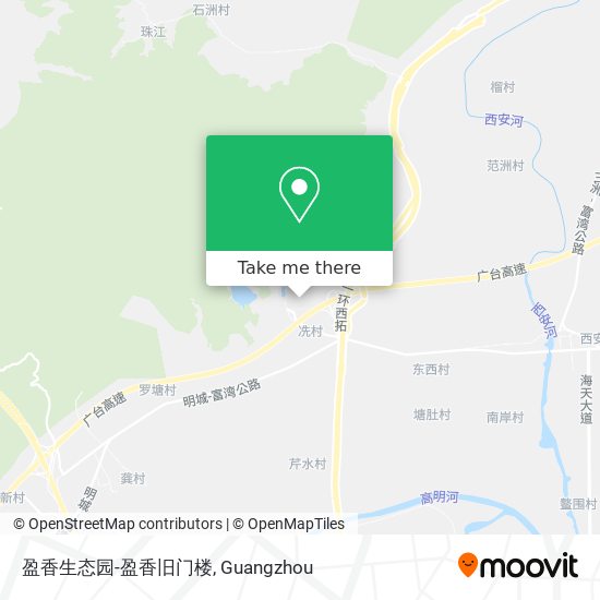 盈香生态园-盈香旧门楼 map