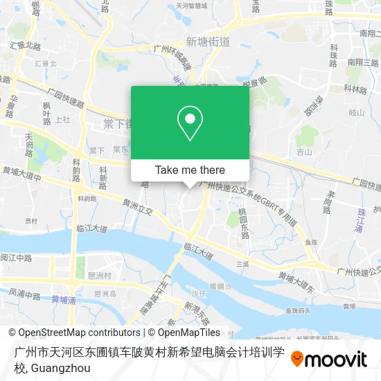 广州市天河区东圃镇车陂黄村新希望电脑会计培训学校 map