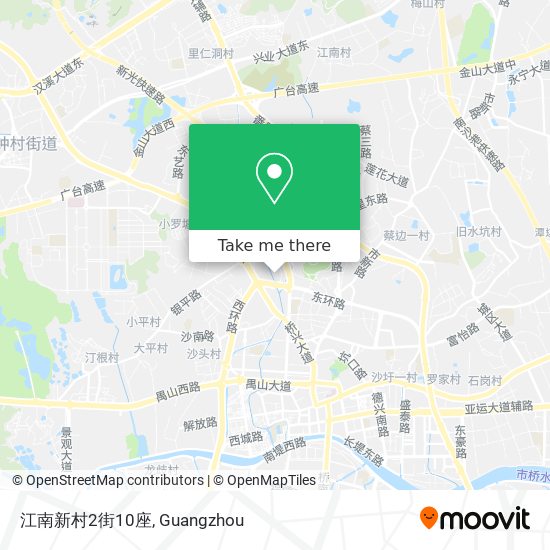 江南新村2街10座 map