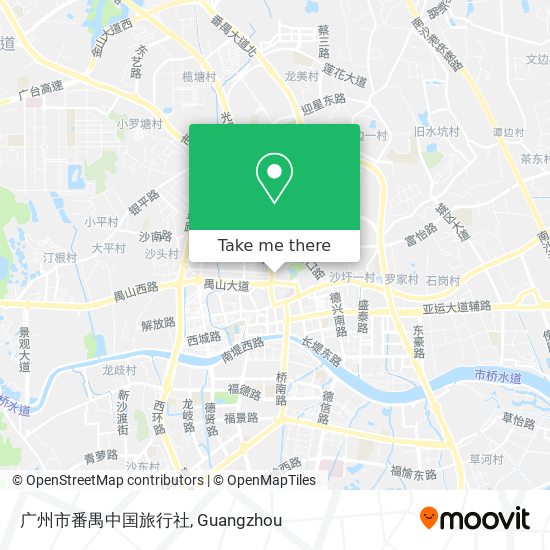 广州市番禺中国旅行社 map