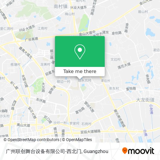 广州联创舞台设备有限公司-西北门 map