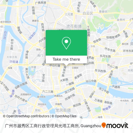 广州市越秀区工商行政管理局光塔工商所 map