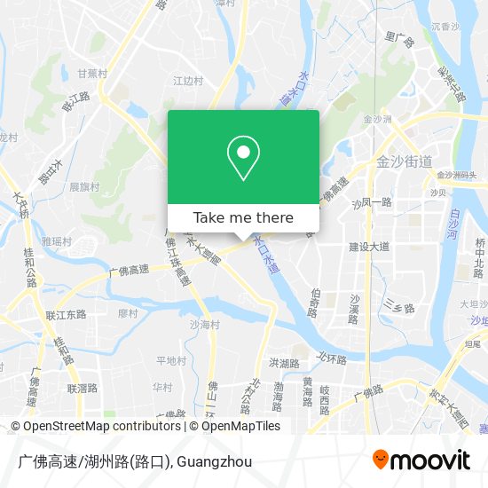 广佛高速/湖州路(路口) map