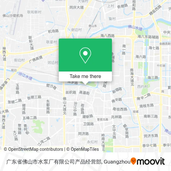 广东省佛山市水泵厂有限公司产品经营部 map