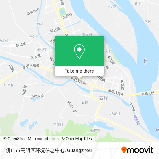 佛山市高明区环境信息中心 map