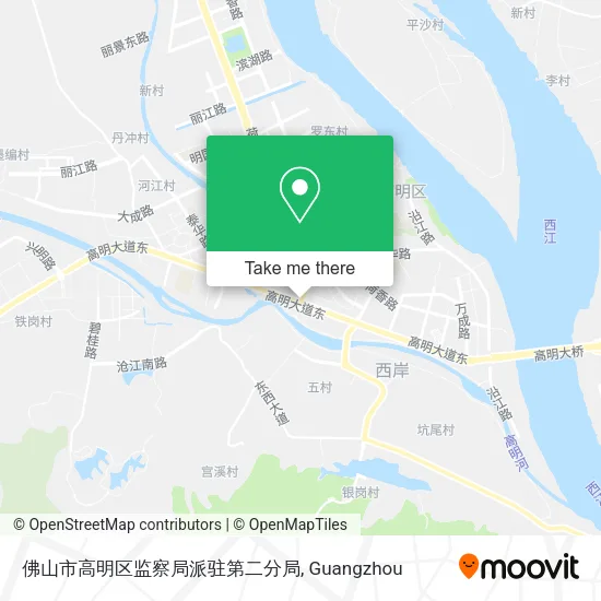 佛山市高明区监察局派驻第二分局 map