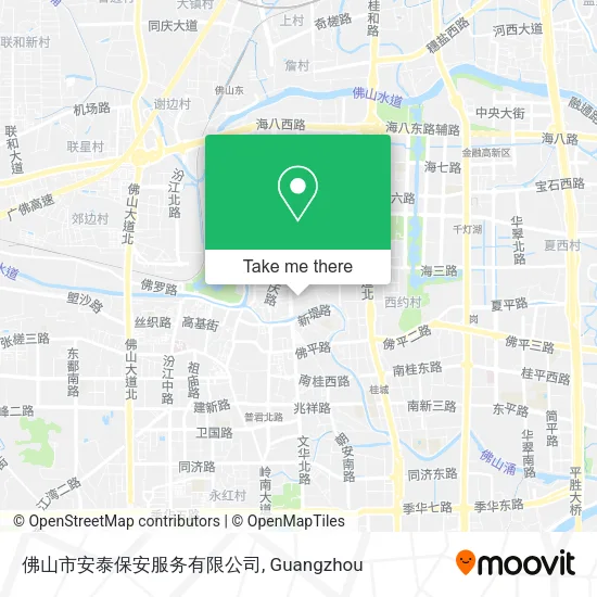 佛山市安泰保安服务有限公司 map