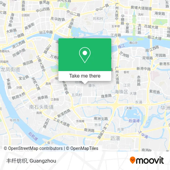 丰纤纺织 map
