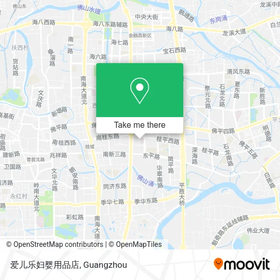 爱儿乐妇婴用品店 map