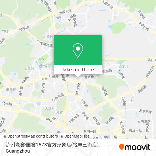 泸州老窖·国窖1573官方形象店(锐丰三街店) map