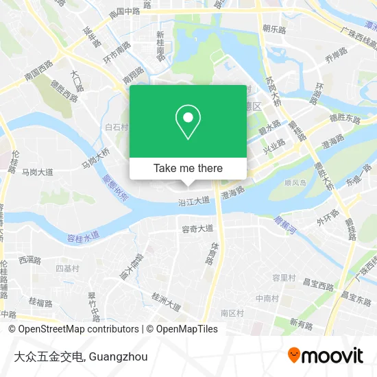 大众五金交电 map