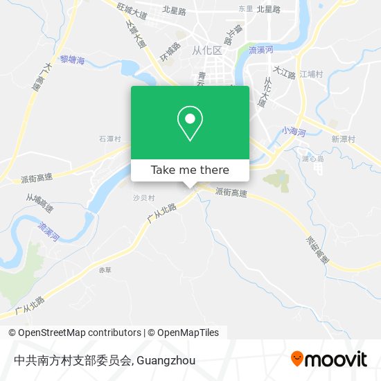 中共南方村支部委员会 map