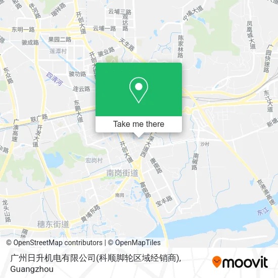 广州日升机电有限公司(科顺脚轮区域经销商) map