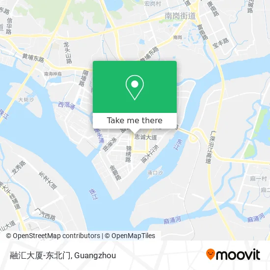 融汇大厦-东北门 map