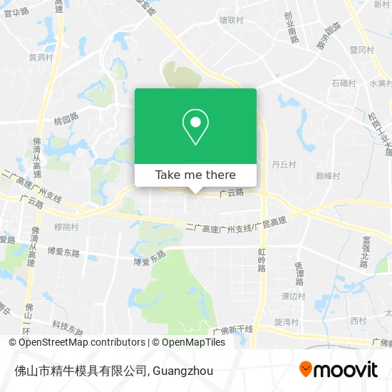 佛山市精牛模具有限公司 map