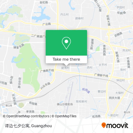 谭边七夕公寓 map