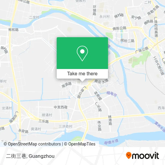 二街三巷 map