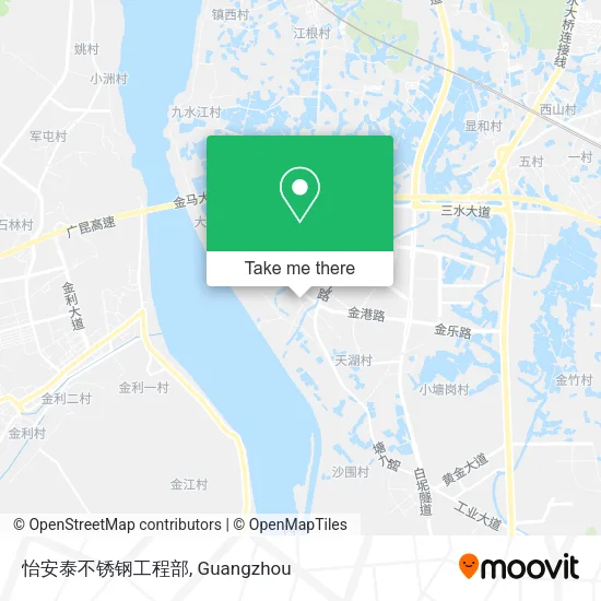 怡安泰不锈钢工程部 map