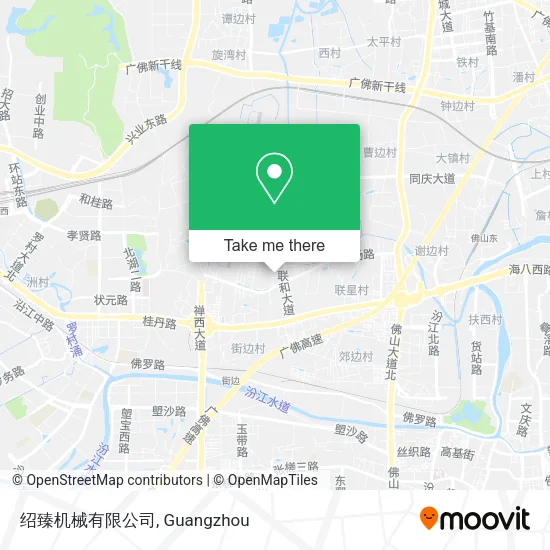 绍臻机械有限公司 map