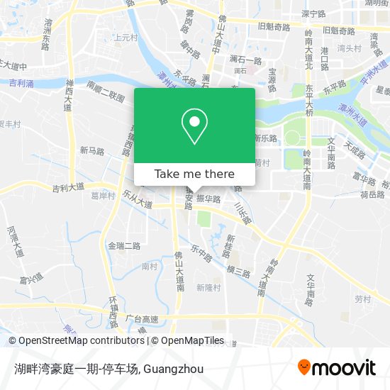 湖畔湾豪庭一期-停车场 map