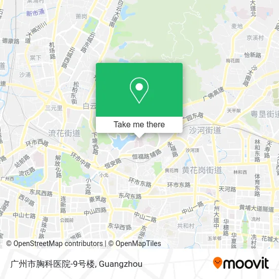 广州市胸科医院-9号楼 map
