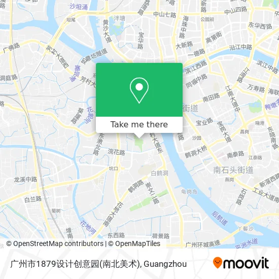 广州市1879设计创意园(南北美术) map
