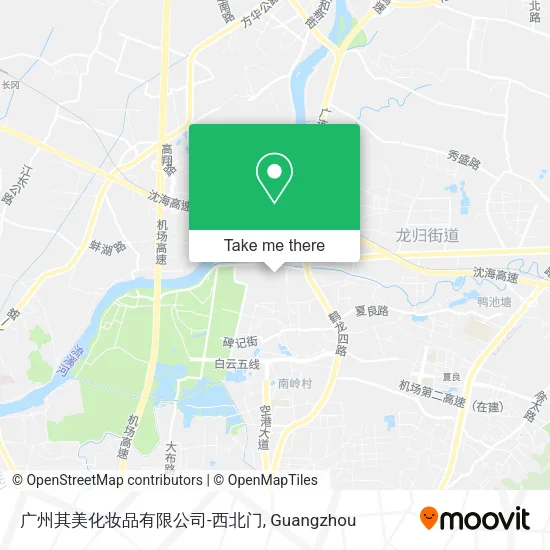 广州其美化妆品有限公司-西北门 map