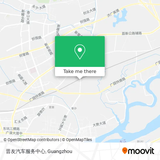 晋友汽车服务中心 map