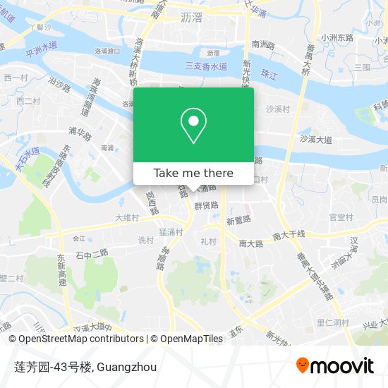 莲芳园-43号楼 map
