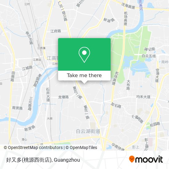好又多(桃源西街店) map